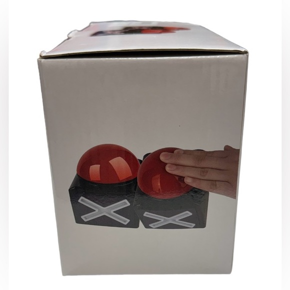 2 pack buzzer button game toy for kids, family. Family feud style game buzzers. - Picture 9 of 11